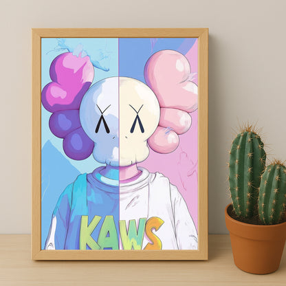 Poster Kaws - Companion T-Shirt
