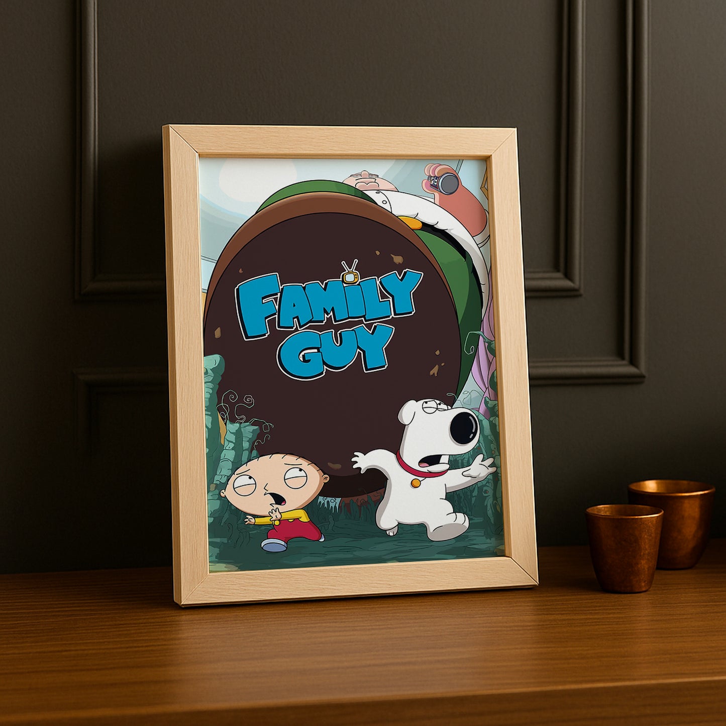 Cadre Photo Family Guy - Big Foot