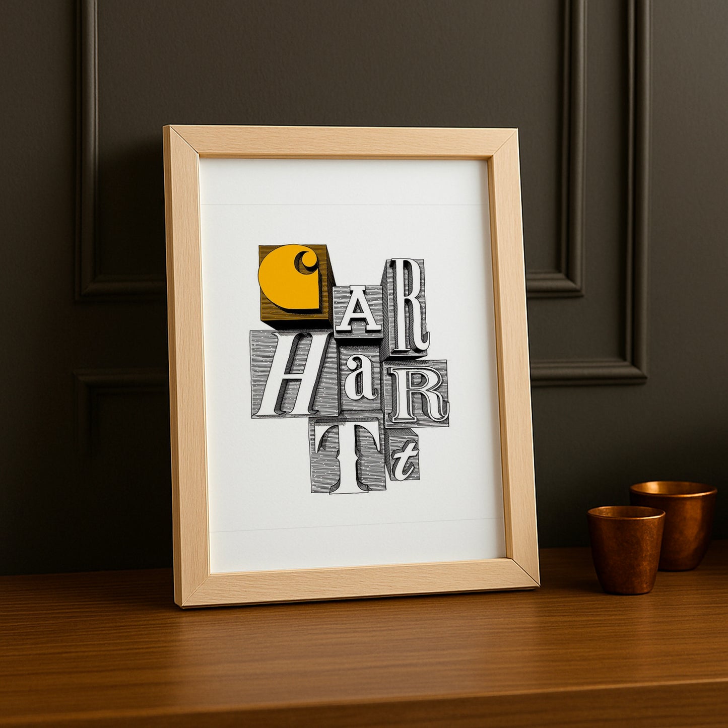 Poster Carhartt – Illustration