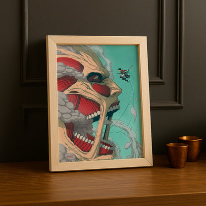 Cadre Photo Attack On Titan - Titan Colossale