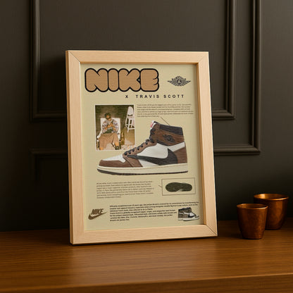 Poster Nike x Travis Scott