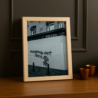 Cadre Photo Prada - Don't Panic Graffiti