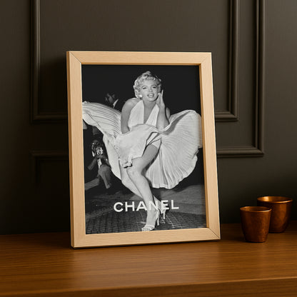Poster Photo Chanel - Monroe