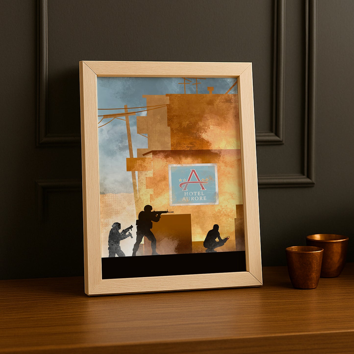 Cadre Photo Counter Strike - Site A