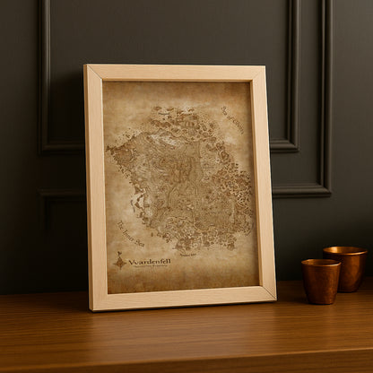 Cadre Photo Skyrim - Map