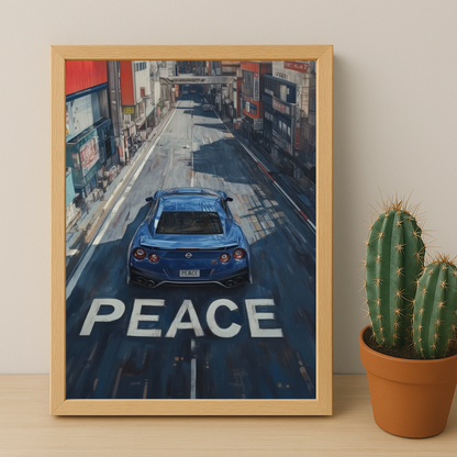 Nissan GT-R - Poster