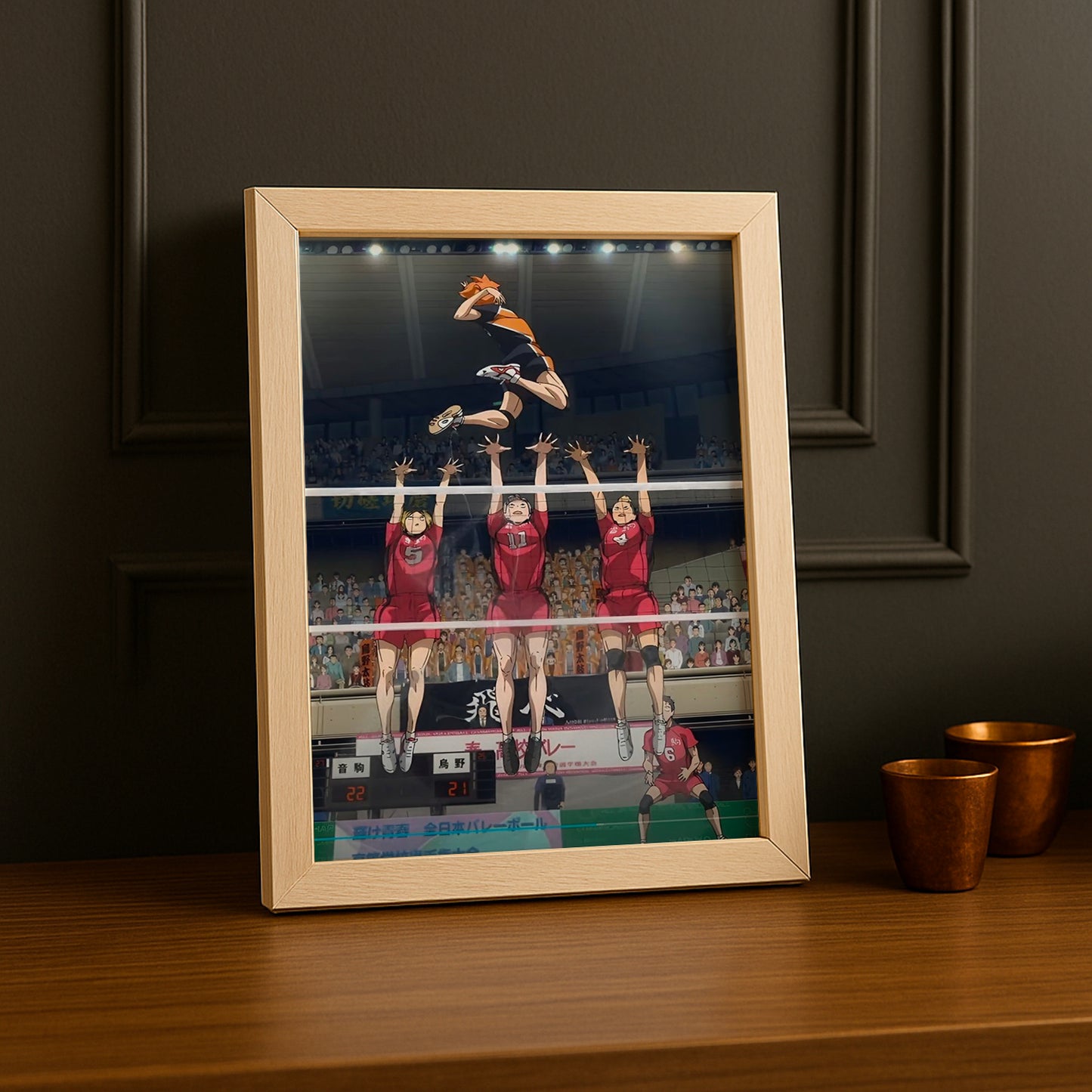 Cadre photo Volley-Ball - Haikyu Shoyo Spike