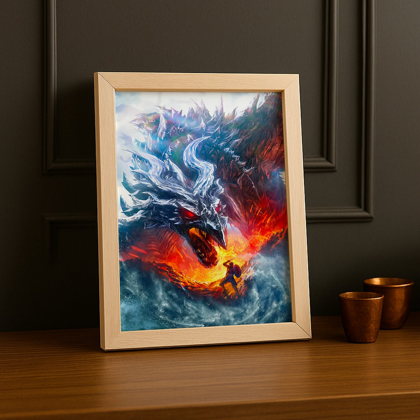 Cadre Photo Skyrim - Alduin