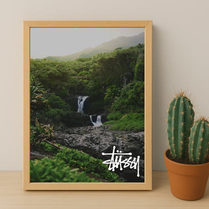 Cadre photo Stüssy - Natural