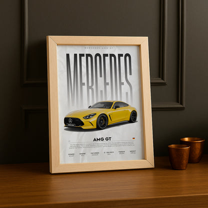 Cadre photo Mercedes AMG GT