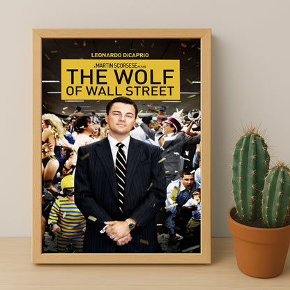 Poster Film - The Wolf of Wall Street