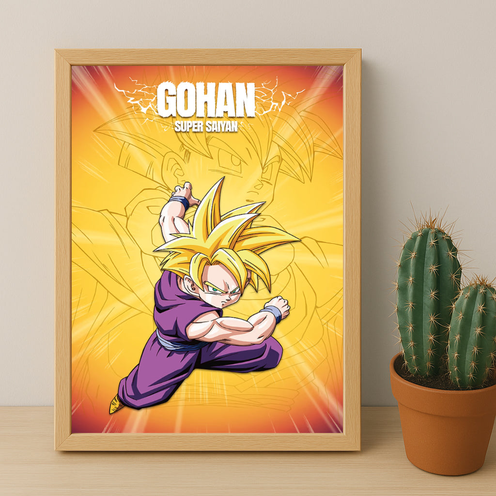 Poster Dragon Ball Z - Gohan Super Saiyan
