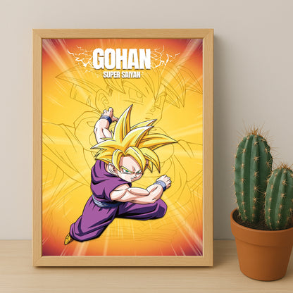 Poster Dragon Ball Z - Gohan Super Saiyan