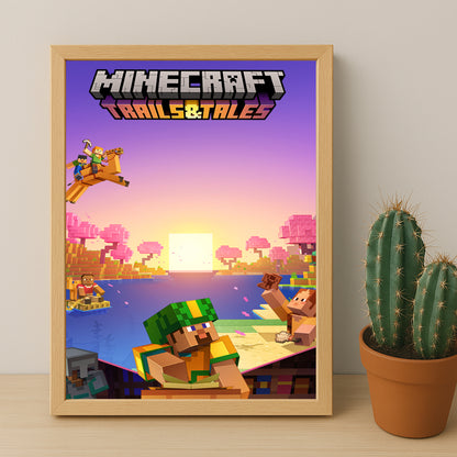 Cadre photo Minecraft - Trails & Tales