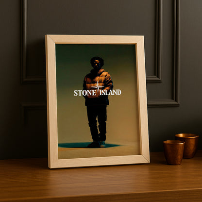 Cadre photo Stone Island doudoune