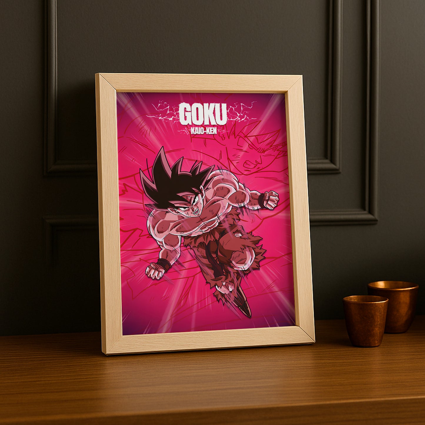 Poster Dragon Ball Z - Goku Kaio-Ken