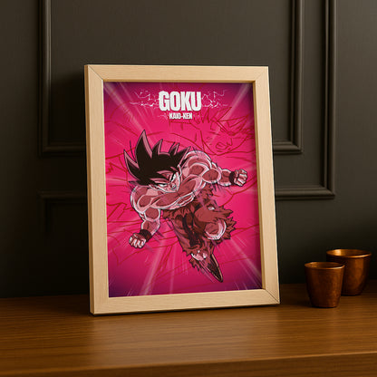 Poster Dragon Ball Z - Goku Kaio-Ken