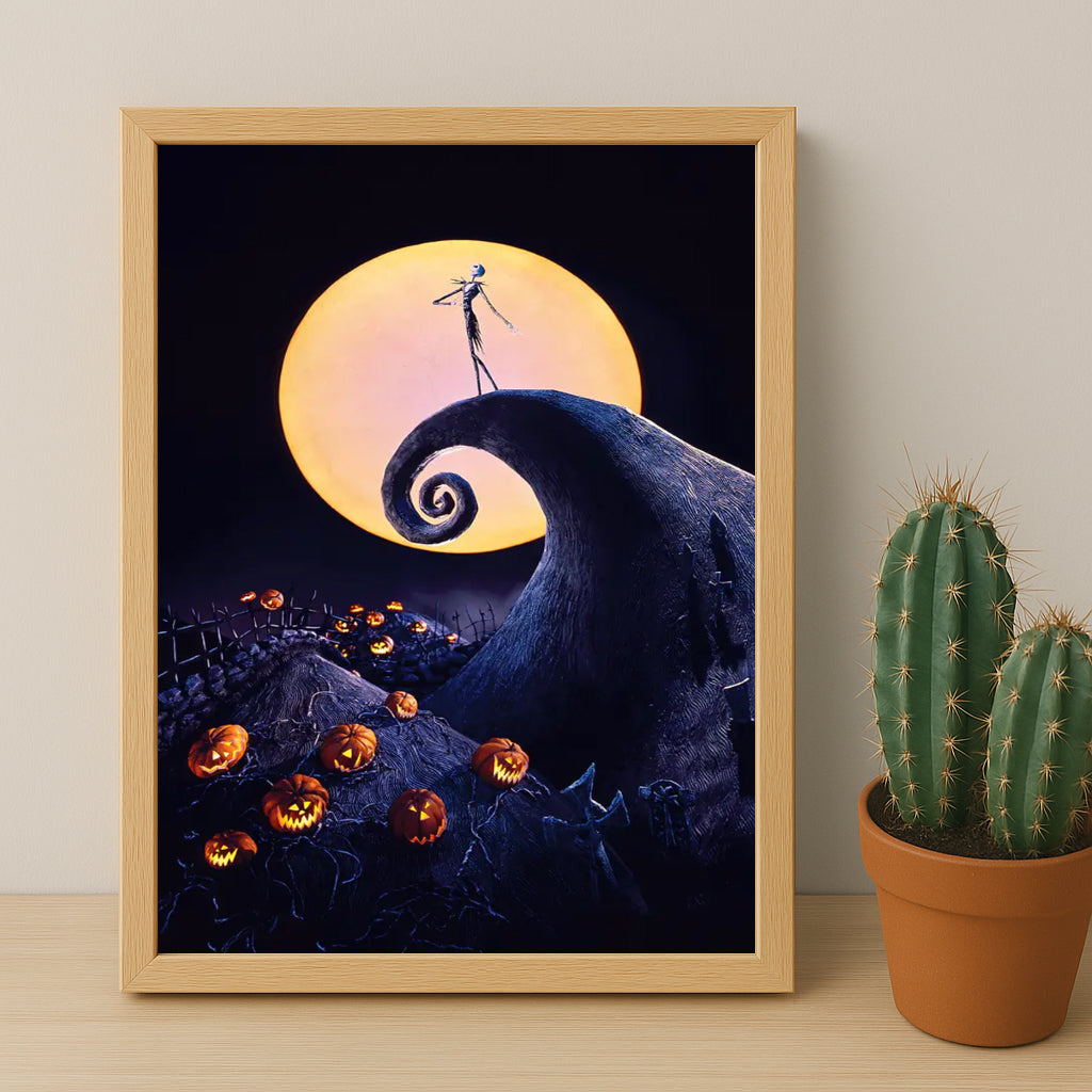 Poster Halloween - Lune