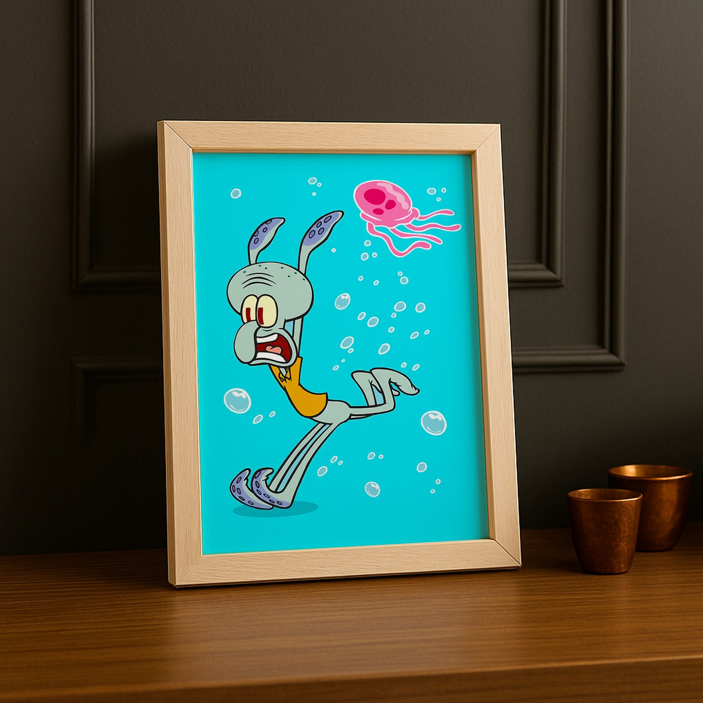 Cadre Photo Bob L'Éponge - Carlo Chasing