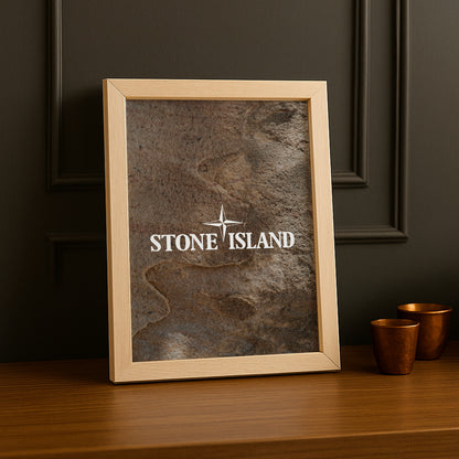 Poster Stone Island - Beige