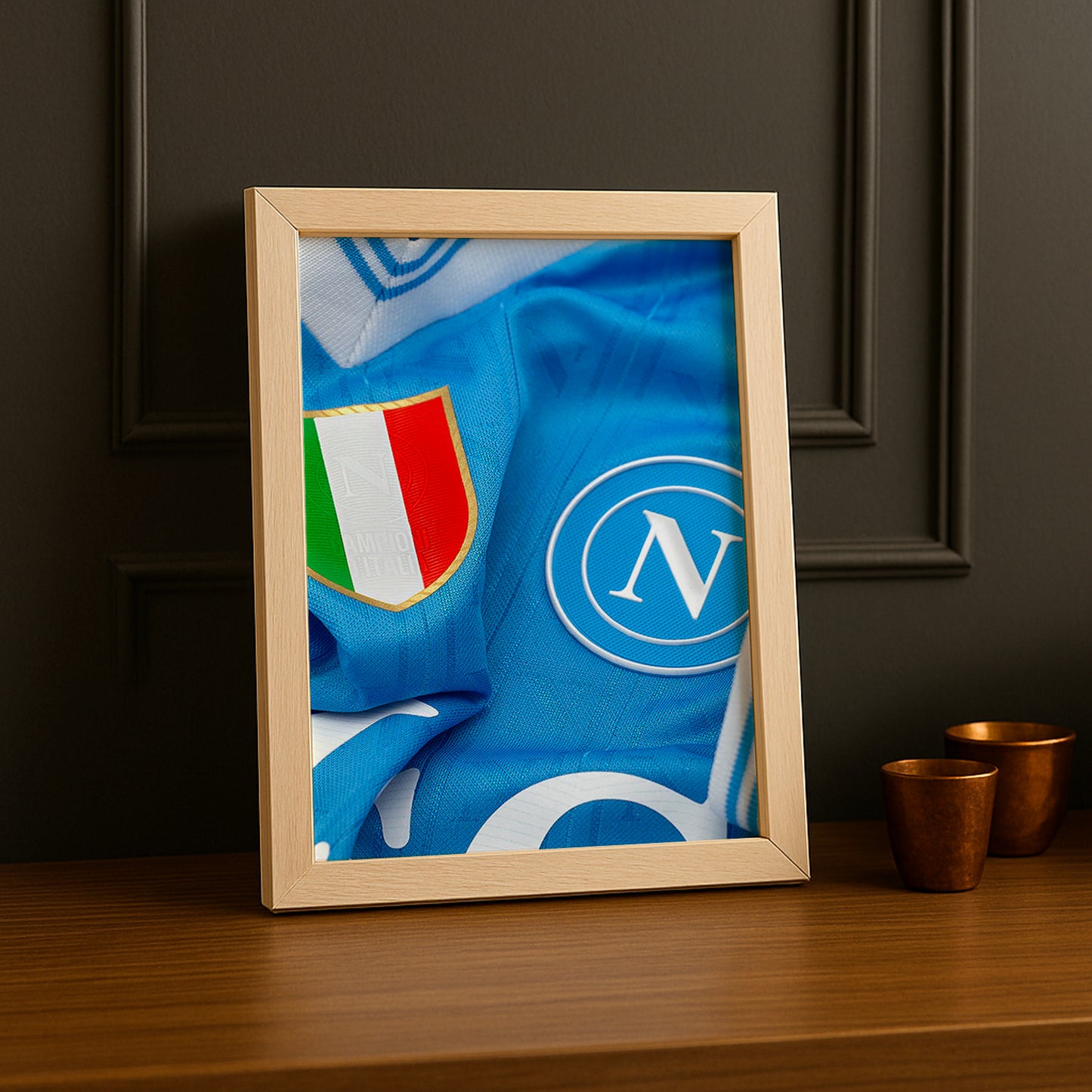 Poster Maillot Football - Napoli Kit 25-26
