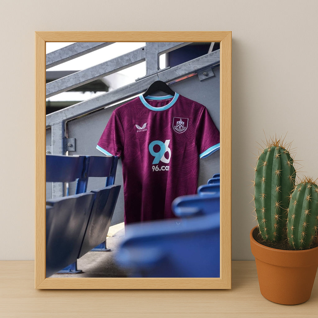 Cadre photo - Maillot Burnley 25-26