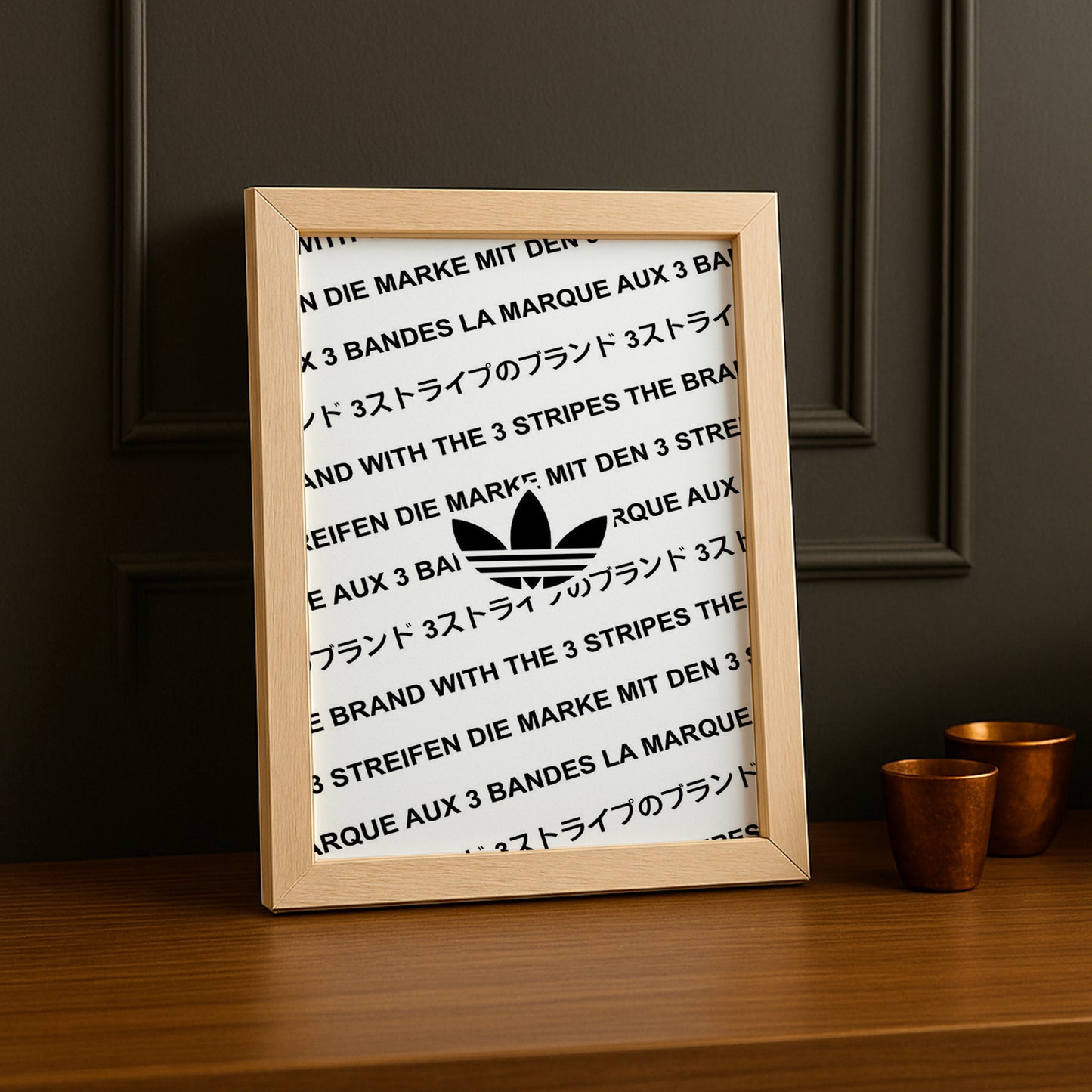 Cadre photo Adidas - 3 Stripes