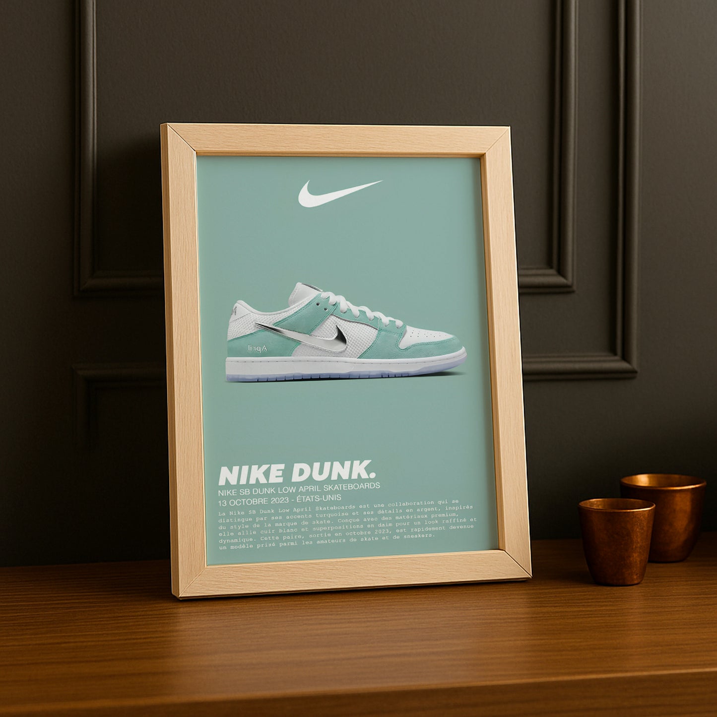 Cadre photo Nike SB Dunk Low April Skateboards