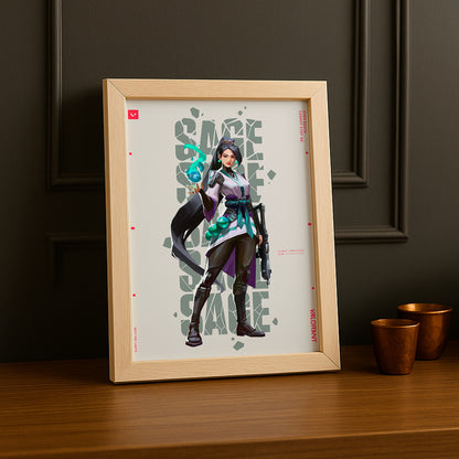Cadre Photo Valorant - Sage
