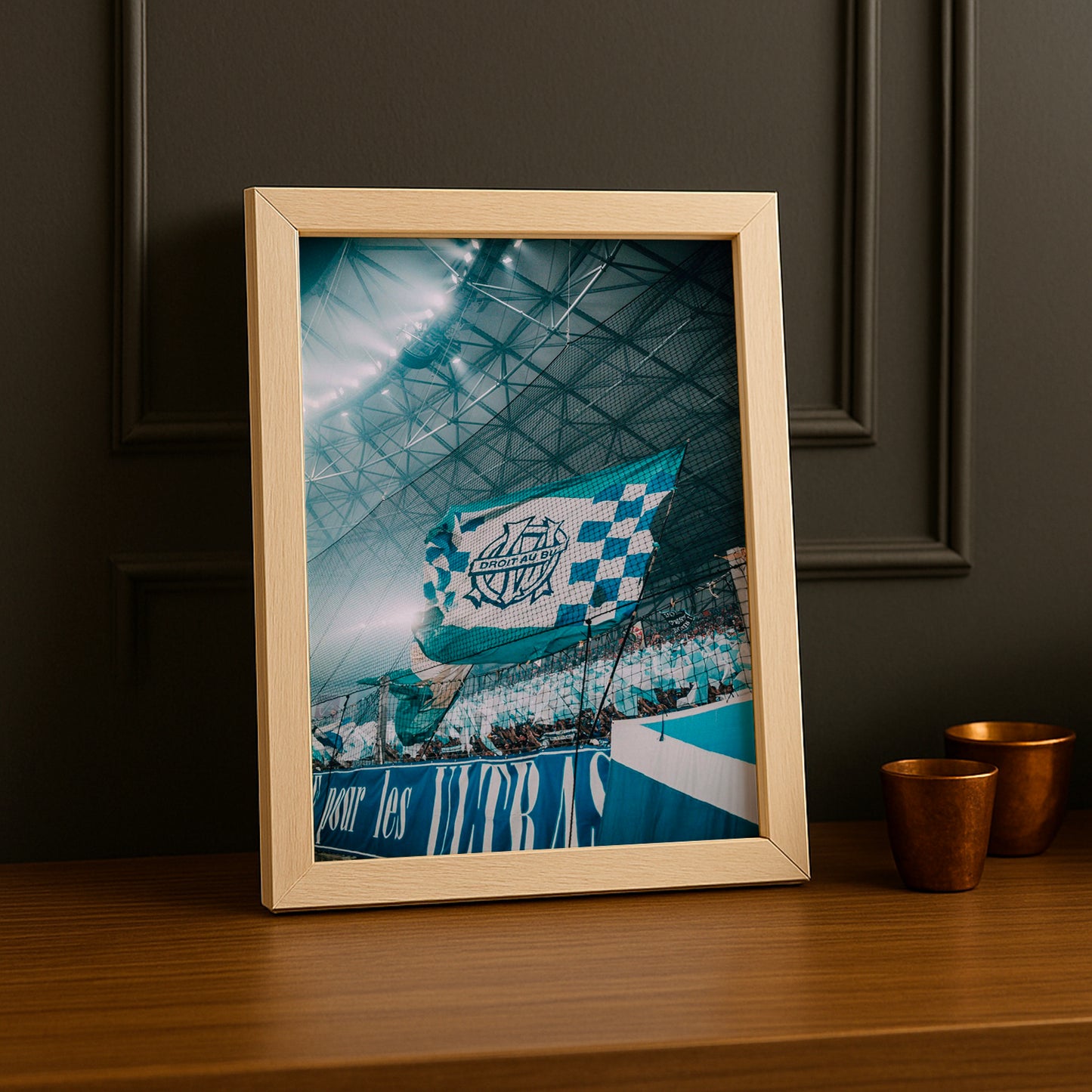 Cadre Photo Olympique de Marseille - Tribunes