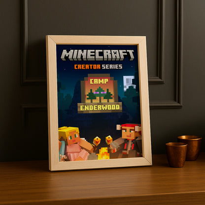 Cadre photo Minecraft - Enderwood