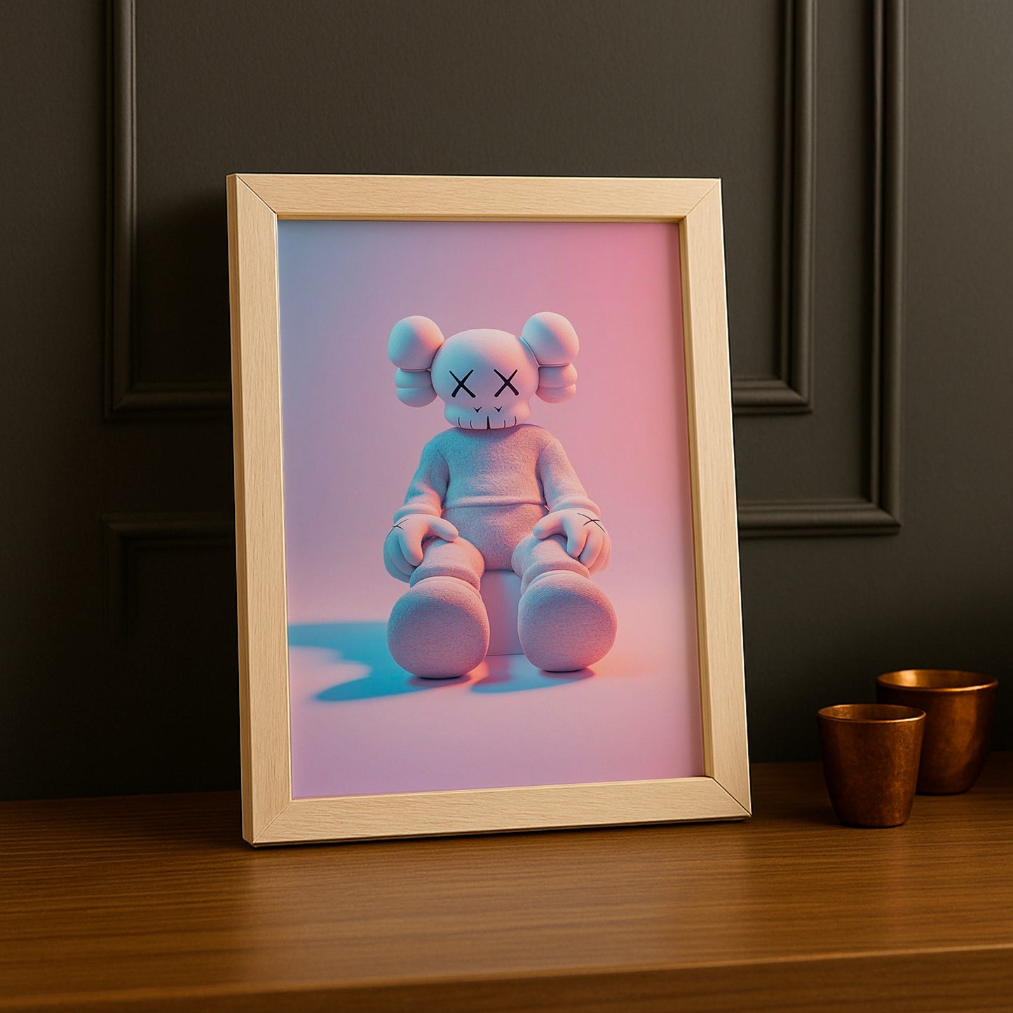 Poster Kaws - Companion Rose