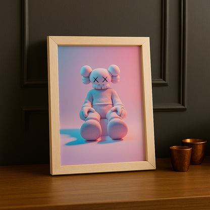 Poster Kaws - Companion Rose