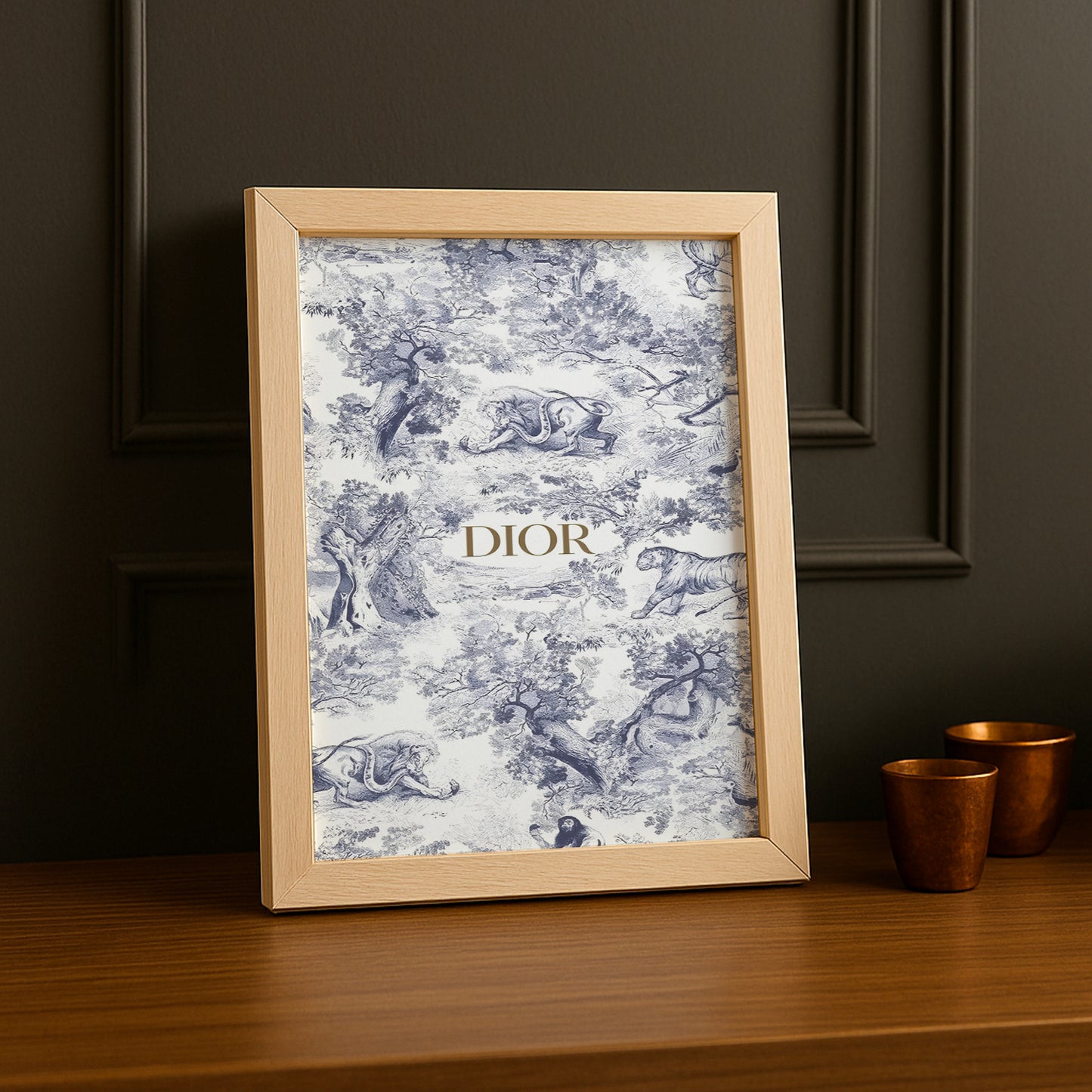 Cadre photo Dior Tapisserie