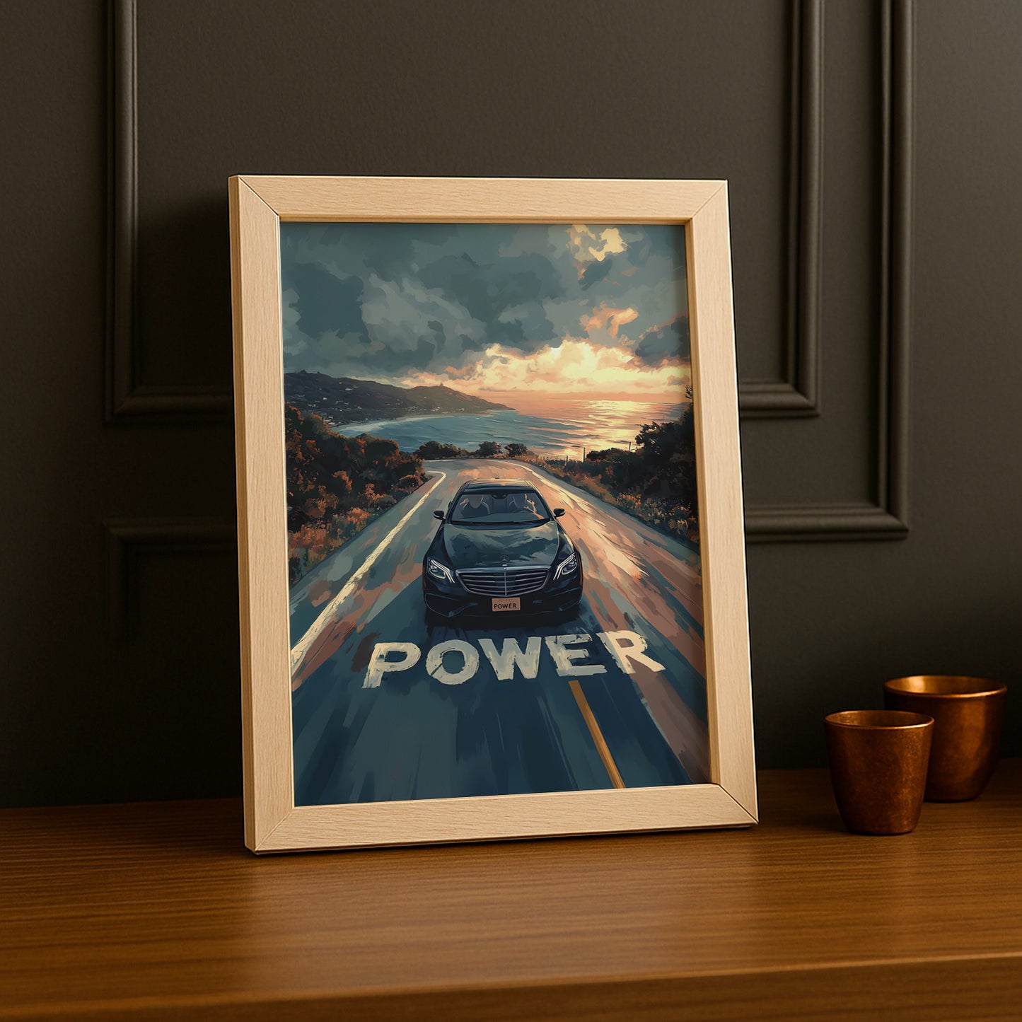 Mercedes Classe S - Poster