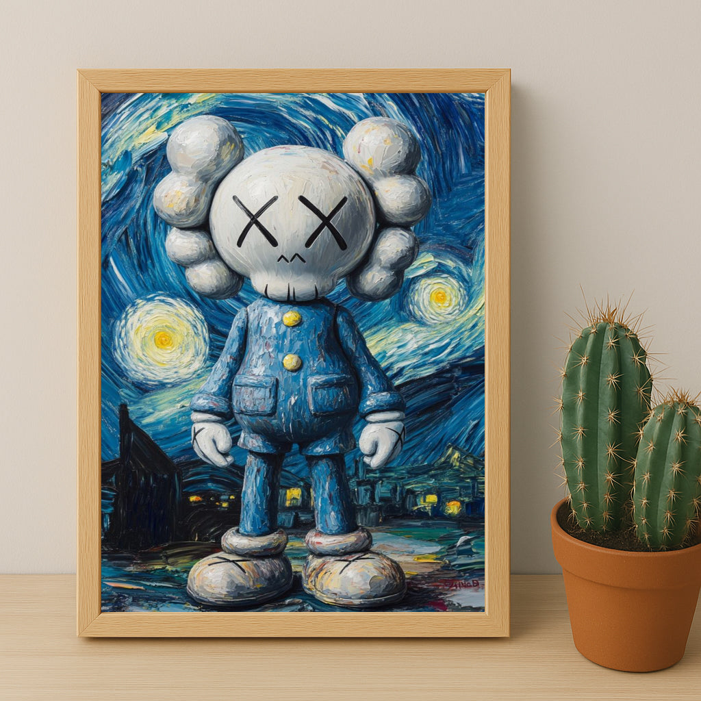Poster Kaws - Companion Art