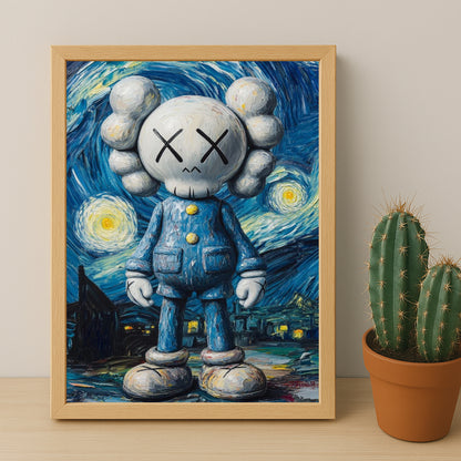 Poster Kaws - Companion Art