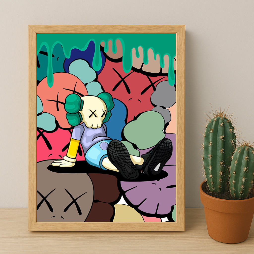 Cadre photo Kaws - Halloween
