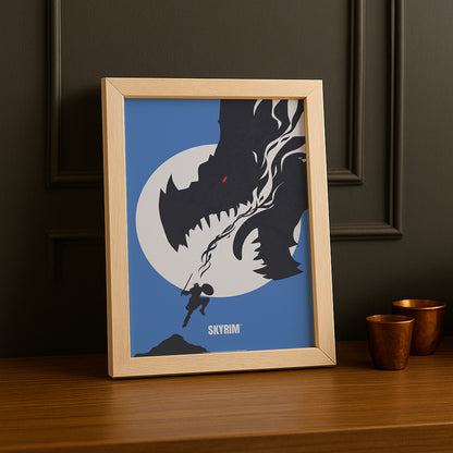 Cadre Photo Skyrim - Minimalistic