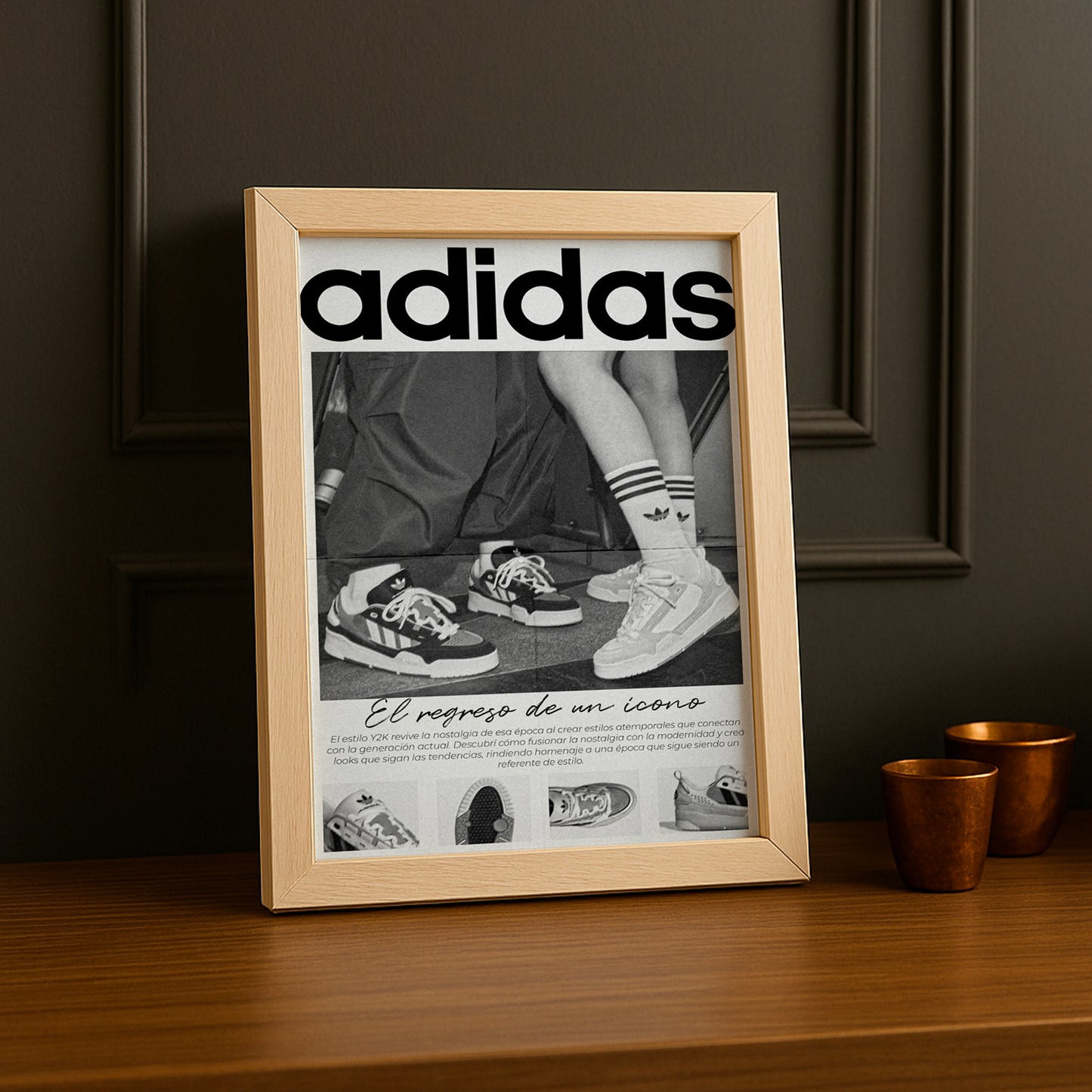 Cadre photo Adidas - El regreso de un icono