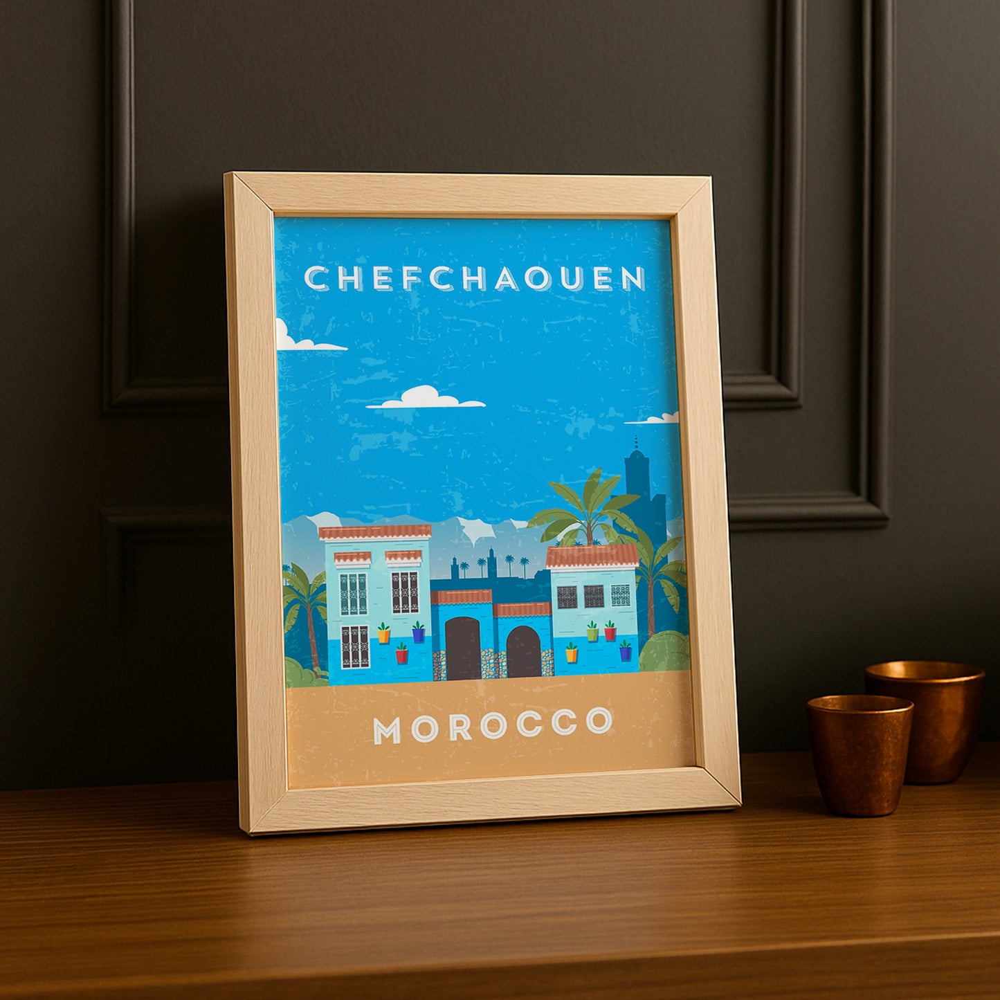 Chefchaouen Maroc - Poster