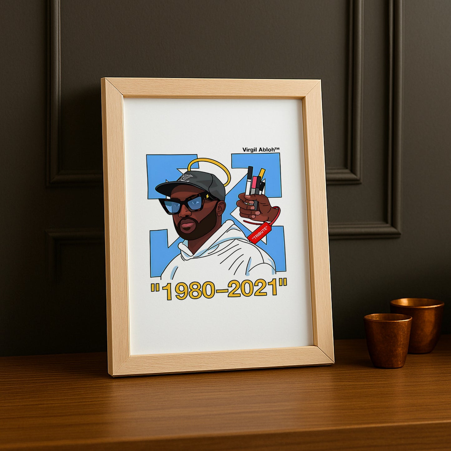 Cadre photo Off-White Virgil Abloh