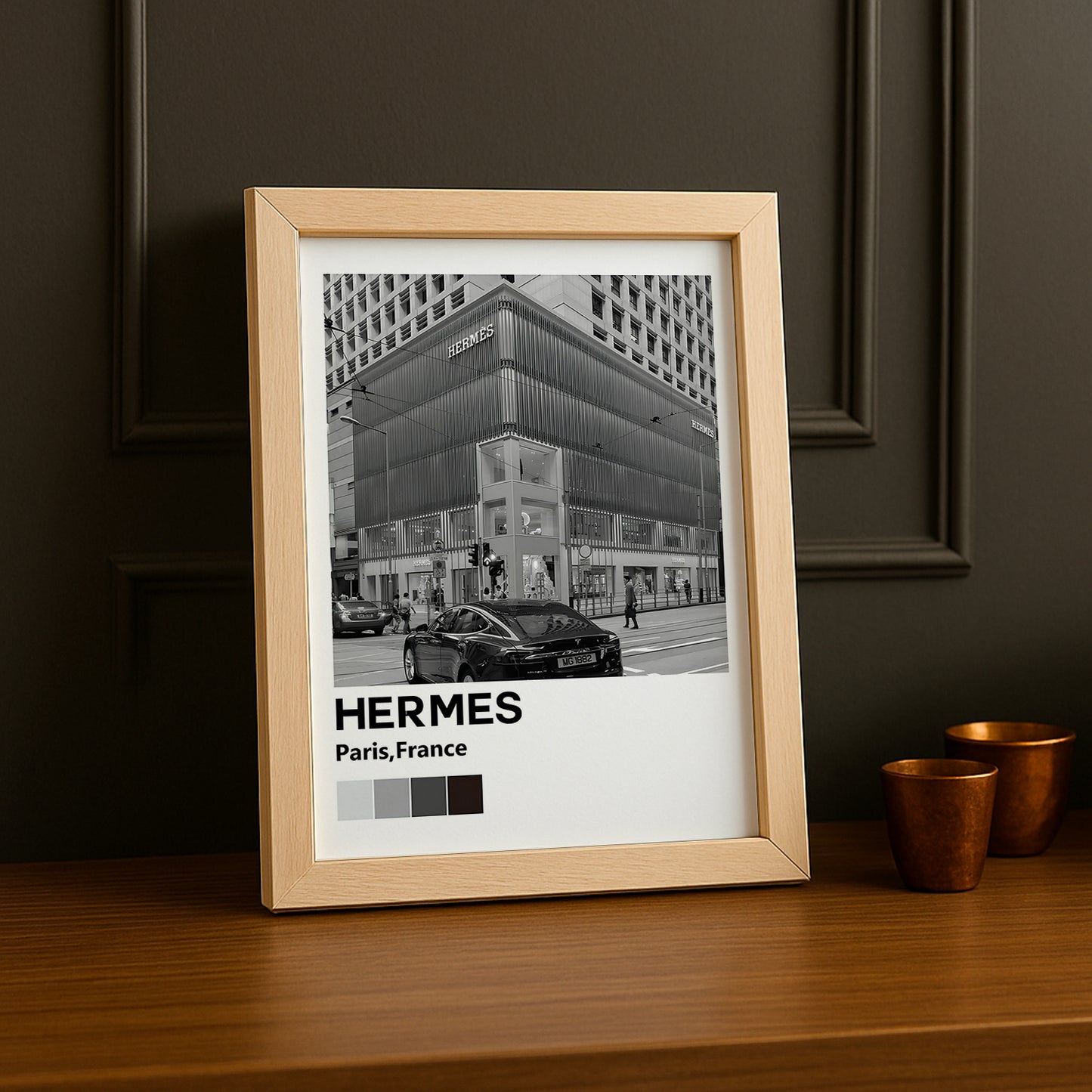 Cadre photo Hermès - Paris France