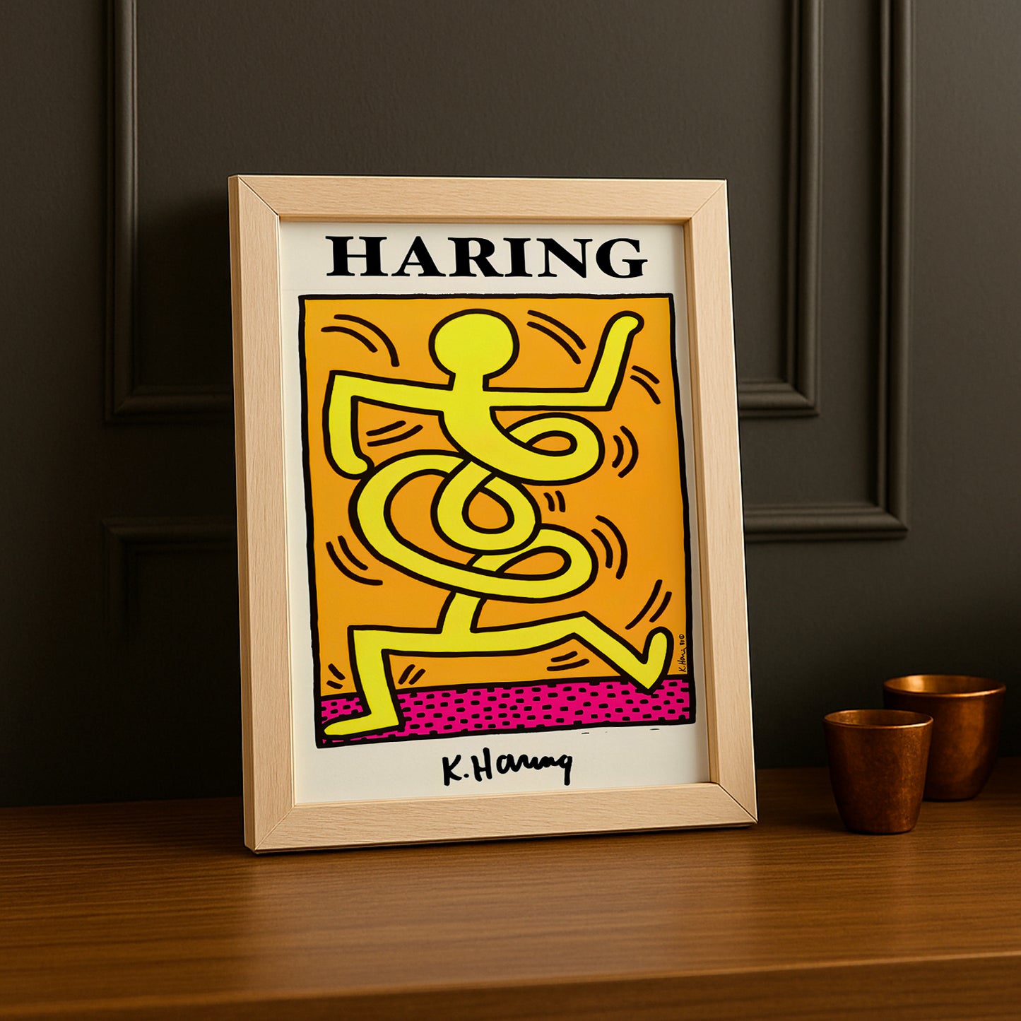 Cadre photo Keith Haring Poster