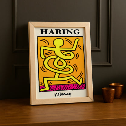 Cadre photo Keith Haring Poster