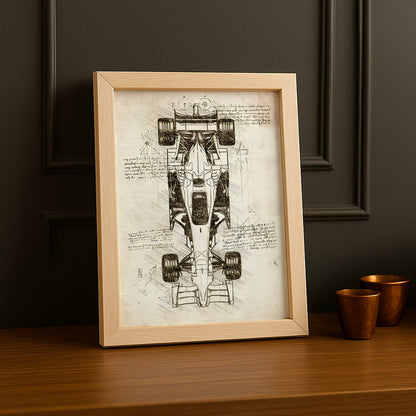 Cadre photo Formule 1