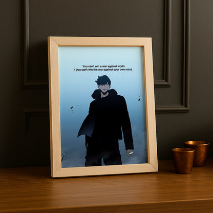 Cadre Photo Solo Leveling - You Can't Win