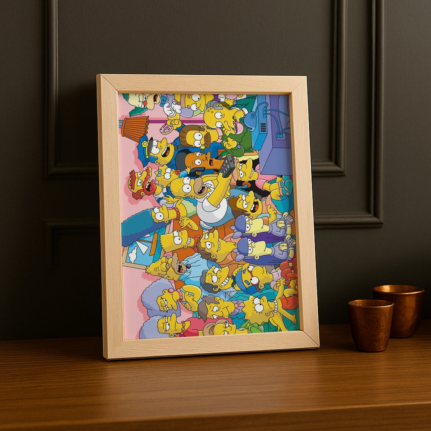 Cadre Photo Les Simpsons