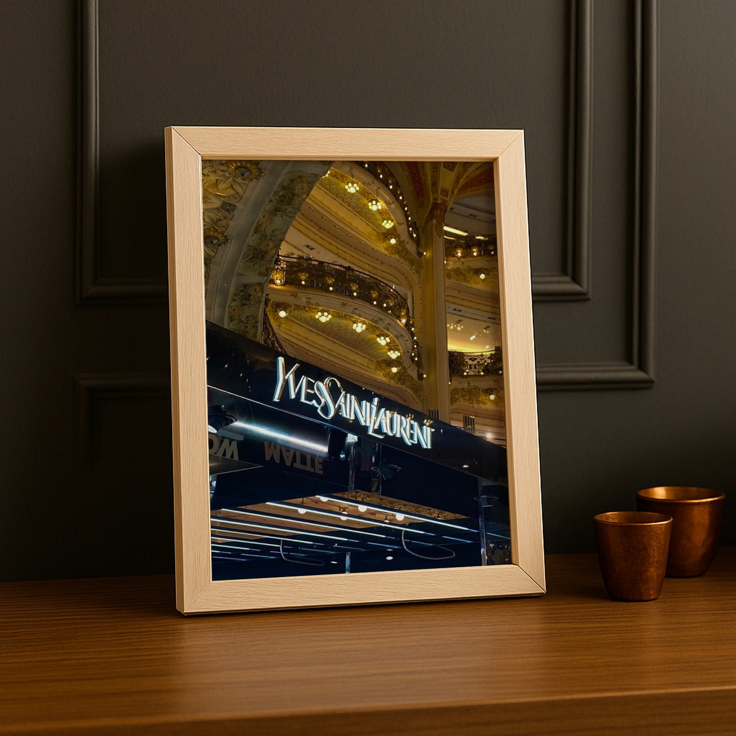 Cadre photo Yves Saint Laurent - Centre Commercial