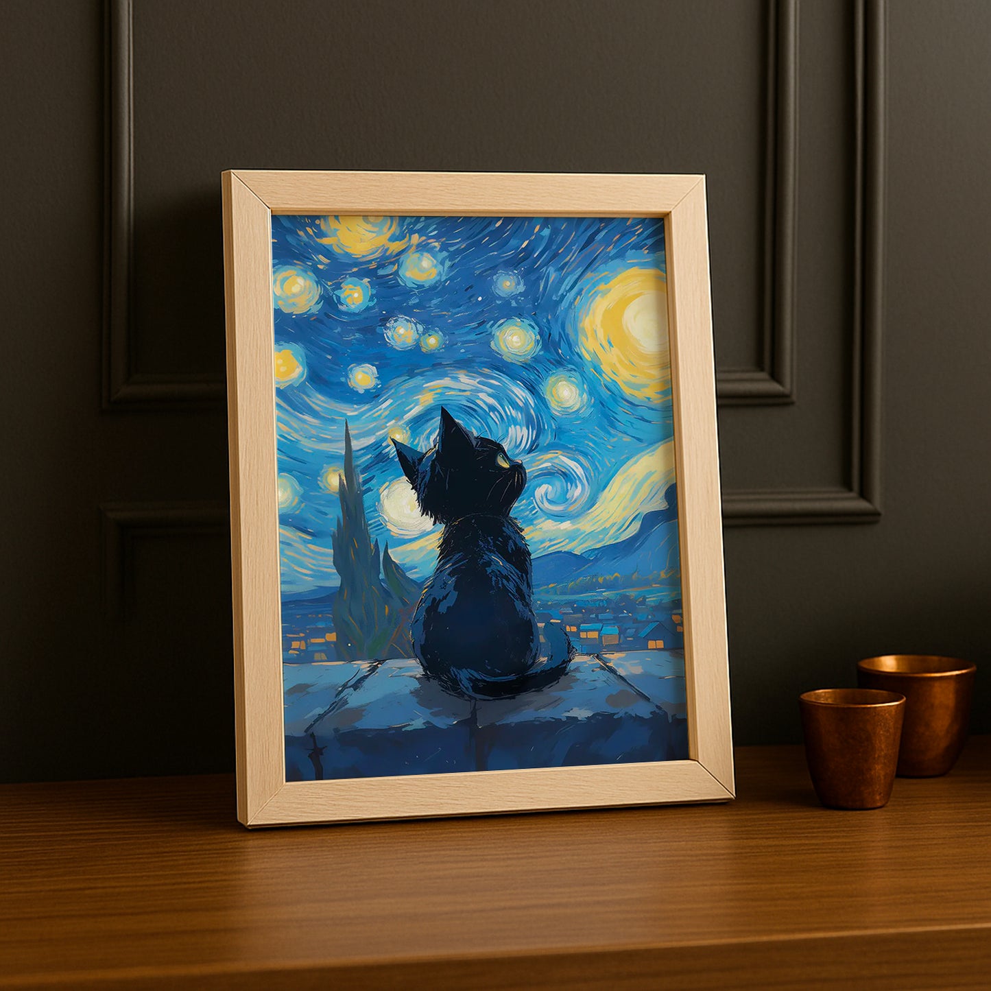 Cadre Photo Chat - Chaton